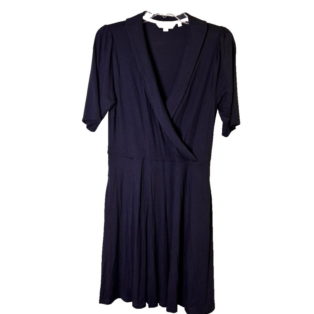 Boden Women's Dress Navy Blue‎ US Size 8R UK Size 12R  Midi Pockets